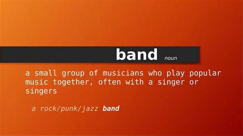 bands meaning urban dictionary|a band meaning urban dictionary.